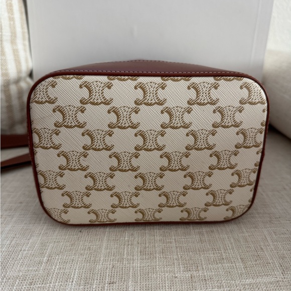 Celine Brown and Cream Women's Bag - Picture 6 of 10